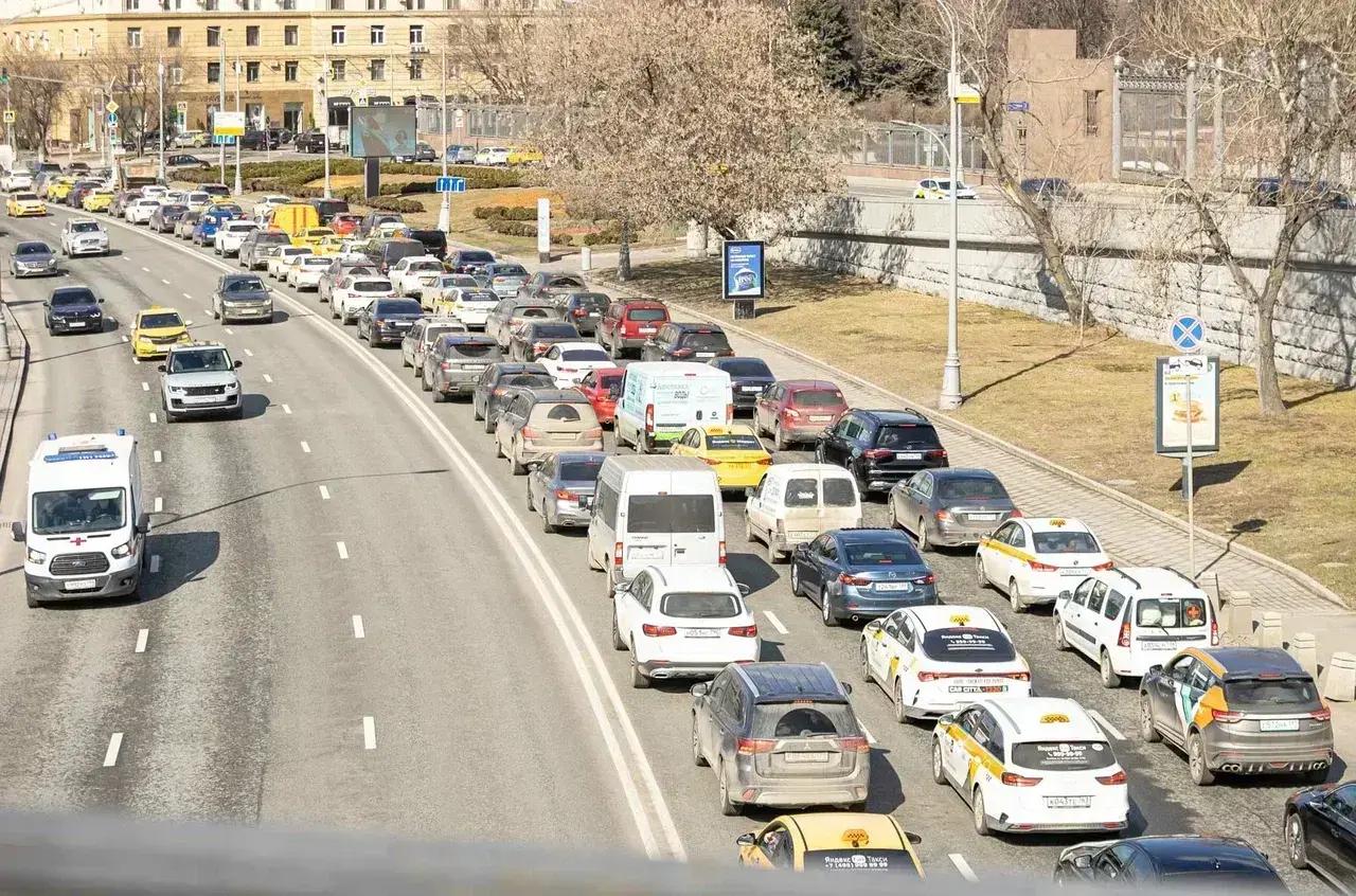 Пробки в Москве