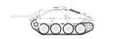 **Jagdpanzer 38 (t) Hetzer («Егерь») (Sd.Kfz. 138/2)**  
**Годы выпуска:** 1944 -- 1945  
**Общий объем выпуска:** 3 145 штук