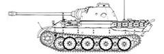 **Panzerkampfwagen V Panther («Пантера») (PzKpfw V «Panther»)**  
**Годы выпуска:** 1942 — 1945  
**Общий объем выпуска:** 5976 штук