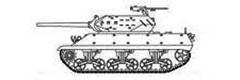 **Gun motor carriage M10 Wolverine («Росомаха»)**  
**Годы выпуска:** 1942 — 1944  
**Общий объем выпуска:** 6706 штук