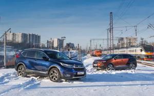 [Зимний тест дизельного Peugeot 3008 против Honda CR-V](https://motor.ru/testdrives/hondavspeugeot.htm)