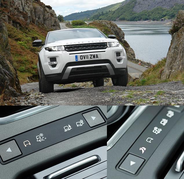 Evoque -- первый автомобиль Range Rover, который оснащается адаптивной подвсекой MagneRide. Ее основа -- амортизаторы, заполненные магнитореологической жидкостью с изменяемой вязкостью, за счет чего жесткость подвески может варьироваться. Кроме того, в автомобилях с MagneRide появляется еще один режим системы Terrain Response -- асфальтовый, под названием Dynamic.