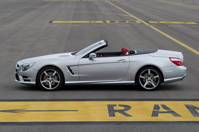 Mercedes-Benz SL – эгоист в квадрате! В немаленьком родстере места только для двоих.