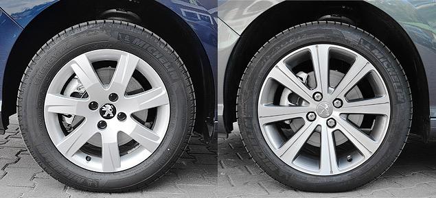 Для Peugeot 408 предусмотрено две размерности и модели шин: 215/55 R16 (Michelin Energy Saver) и 215/50 R17 (Michelin Primacy HP)