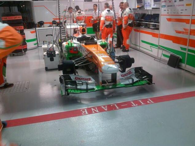 Боксы Force India