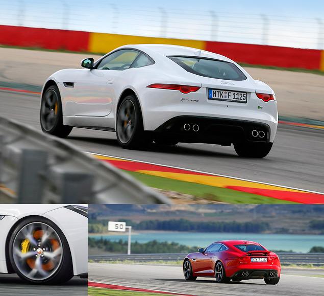 Адаптивные амортизаторы F-Type способны менять свою жесткость 500 раз в секунду.