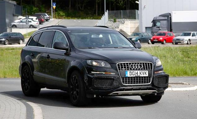 Это "мул" будущего кроссовера Bentley - под кузовом Audi Q7 прячутся агрегаты новой модели. Фото Automedia