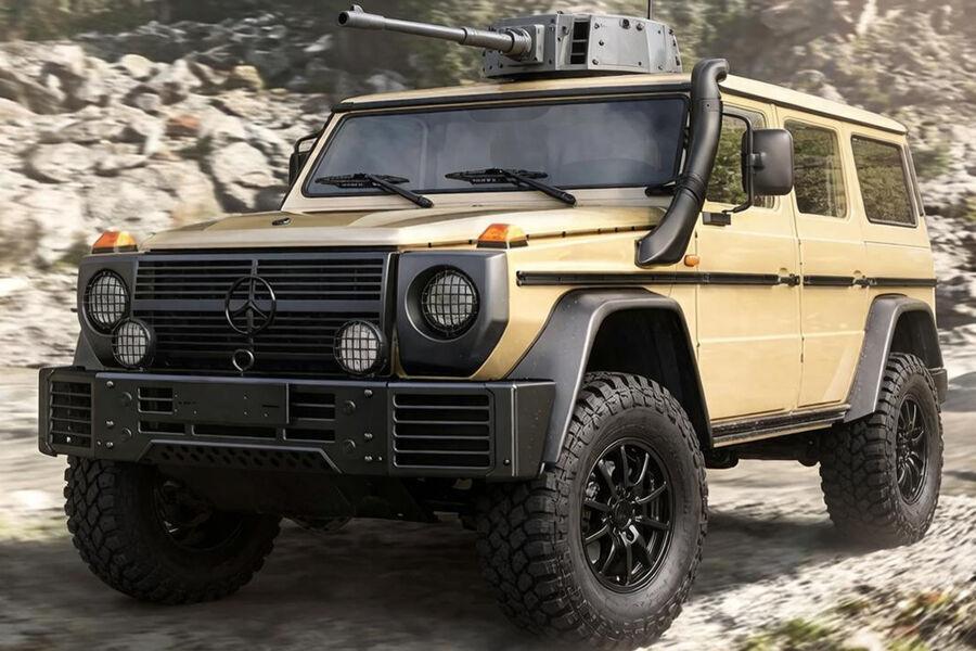Армейская версия внедорожника G-Class