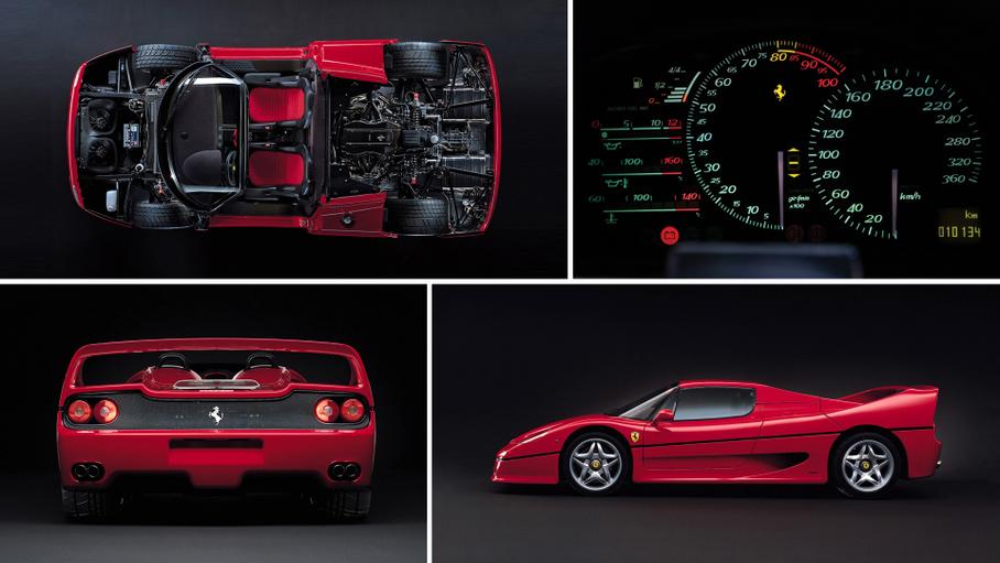 Ferrari F50. Карбоновый монокок, острый нос на капоте и V12 с гоночными корнями — в середине 90-х этого было достаточно для ассоциаций с Формулой-1. Сегодня все стало намного сложнее. 
