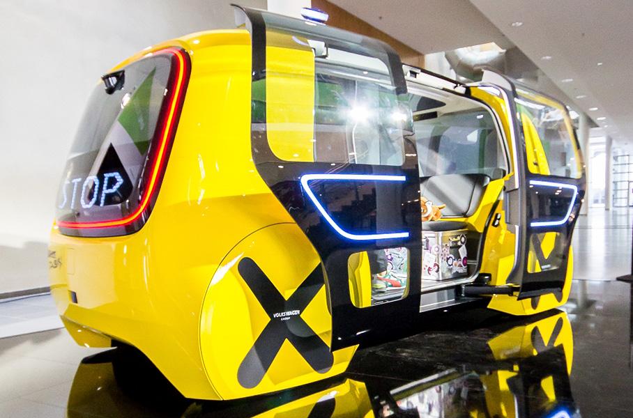Беспилотный шаттл Volkswagen Sedric