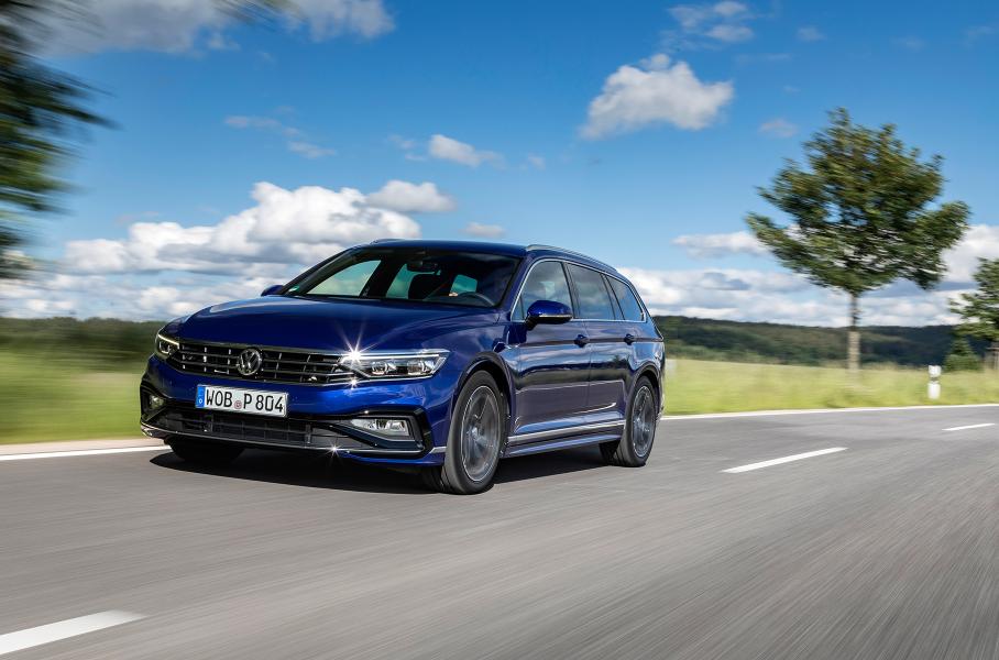 Первый тест обновленного VW Passat