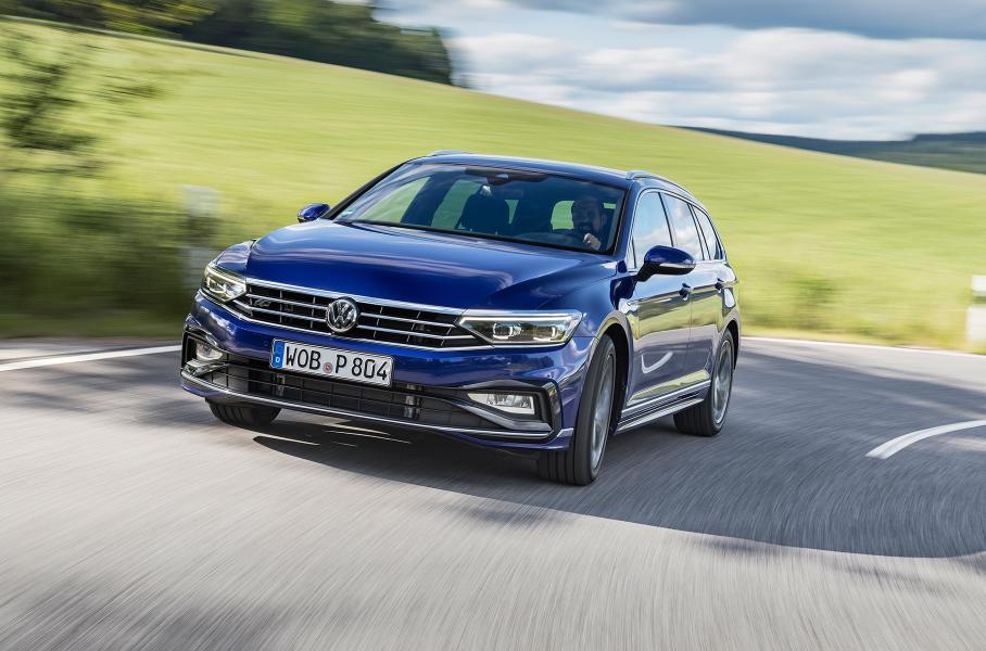 Первый тест обновленного VW Passat