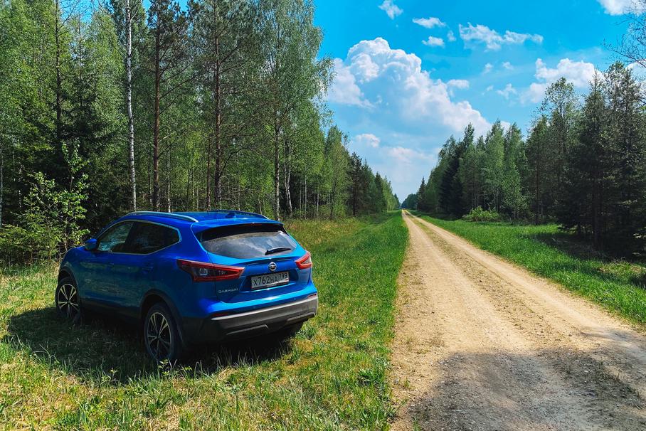 Исследуем потайные уголки Эстонии на Nissan Qashqai