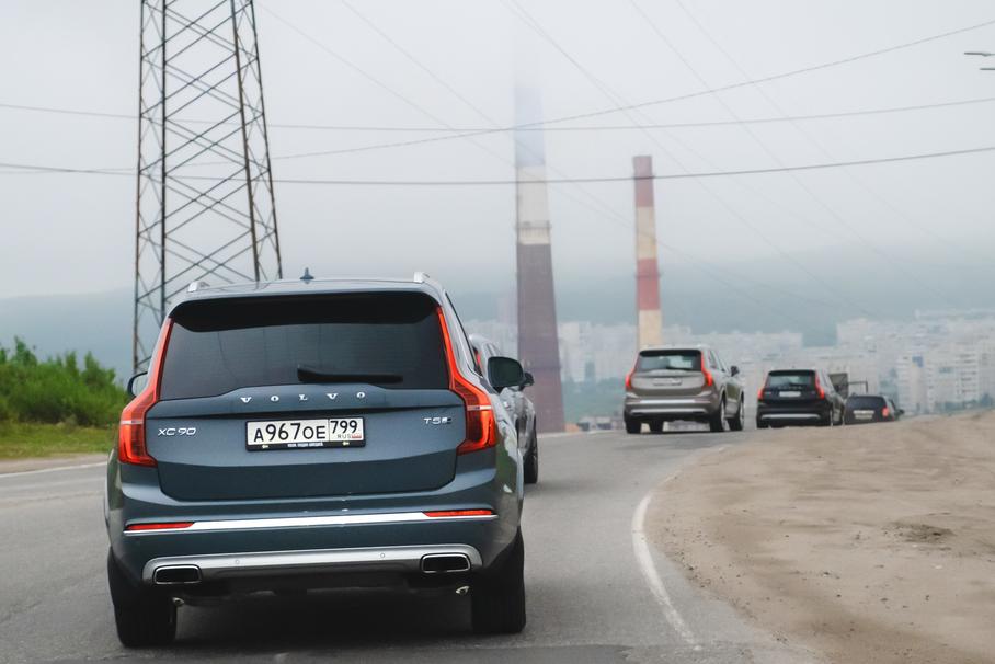 Тестируем Volvo XC90 на Кольском полуострове