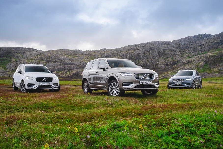 Тестируем Volvo XC90 на Кольском полуострове
