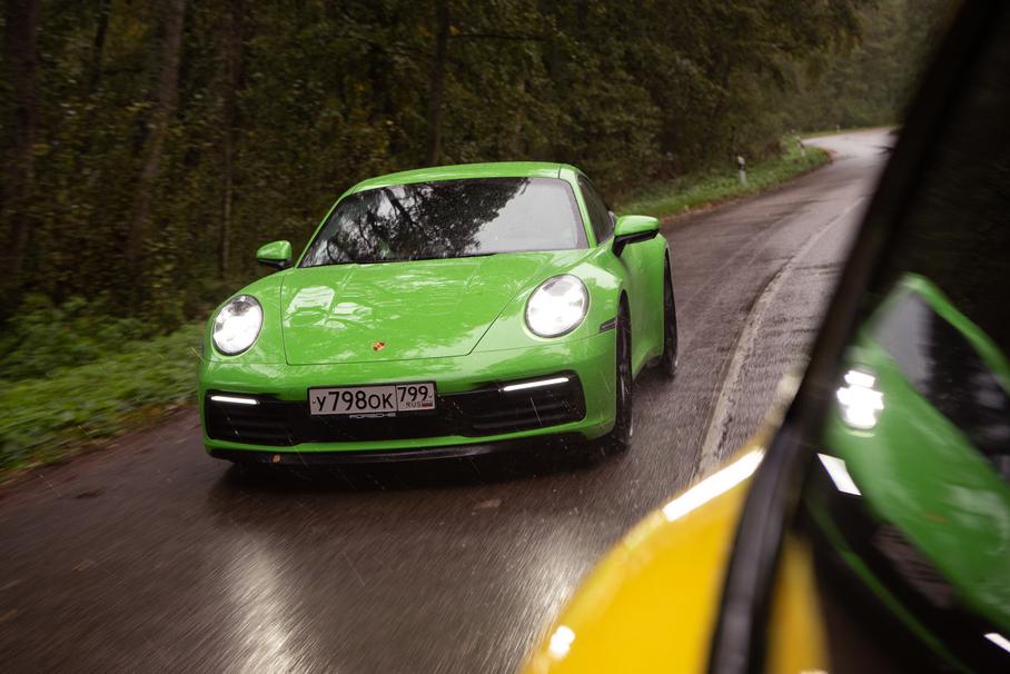 Проверяем новый Porsche 911 дорогами Калининграда