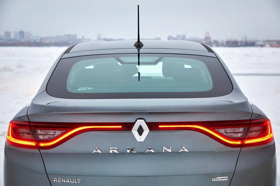  На что Renault Arkana способна на льду?