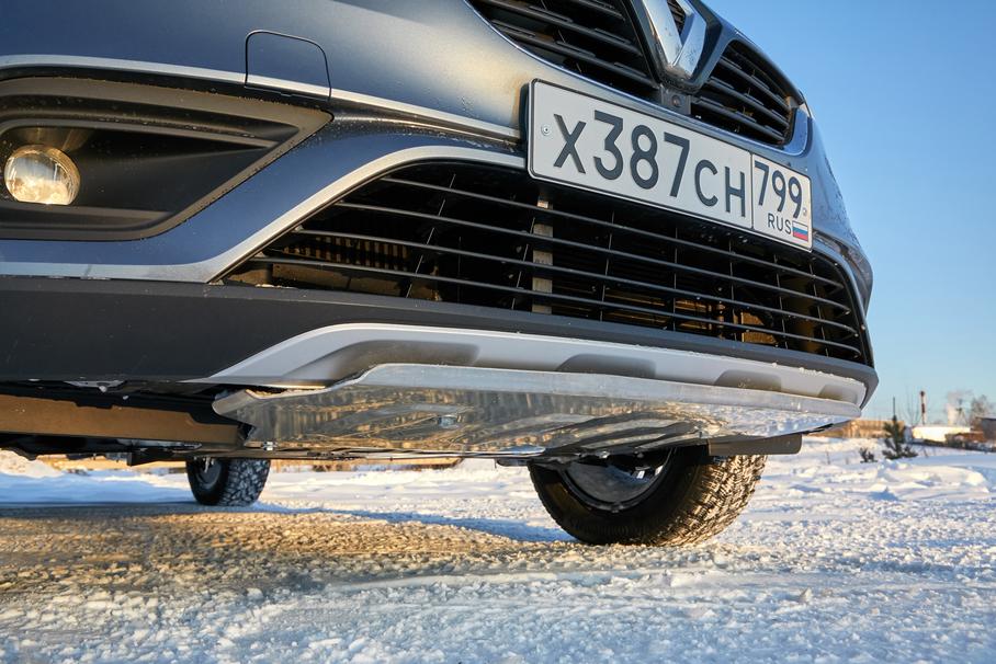  На что Renault Arkana способна на льду?