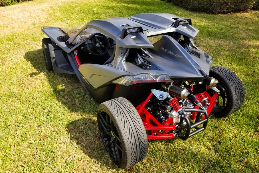 Тест трицикла Polaris Slingshot