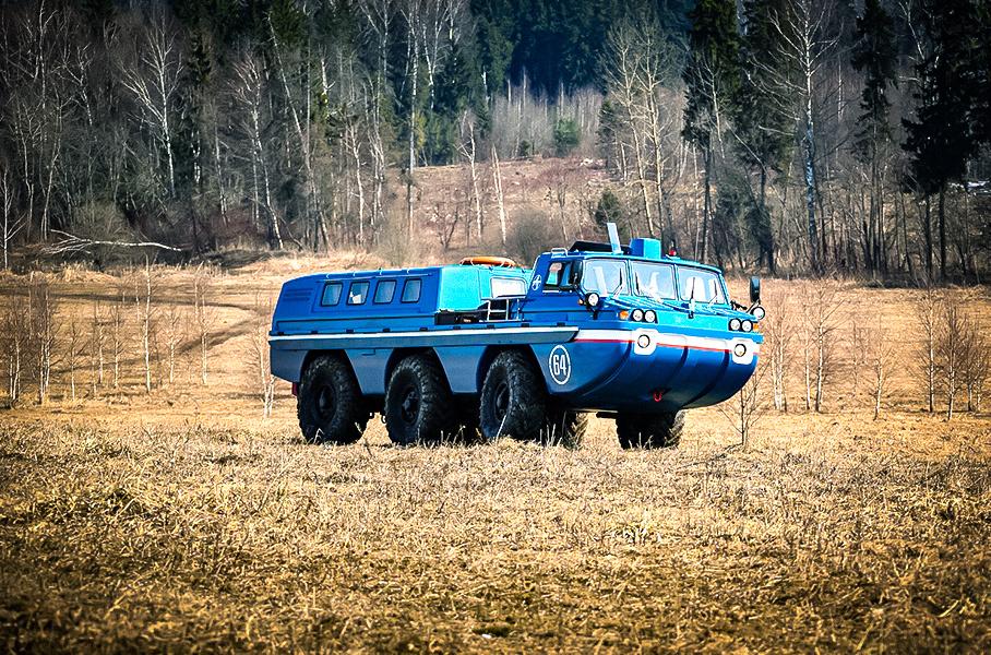 Не застрянут и не утонут: экстремальные советские вездеходы ЗИЛ