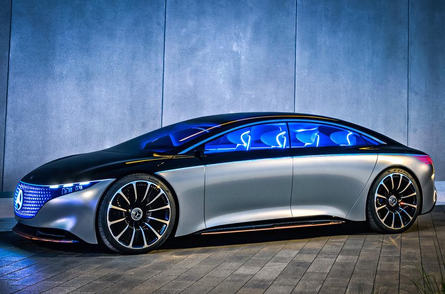 Концепт-кар Mercedes-Benz Vision EQS