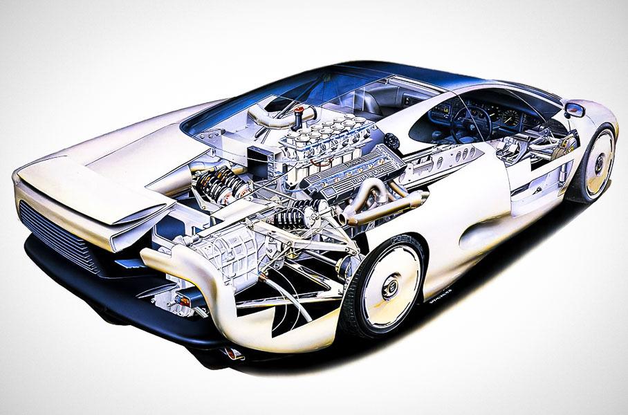 Jaguar XJ220 Concept