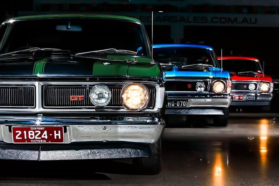 Ford Falcon GT-HO разных итераций