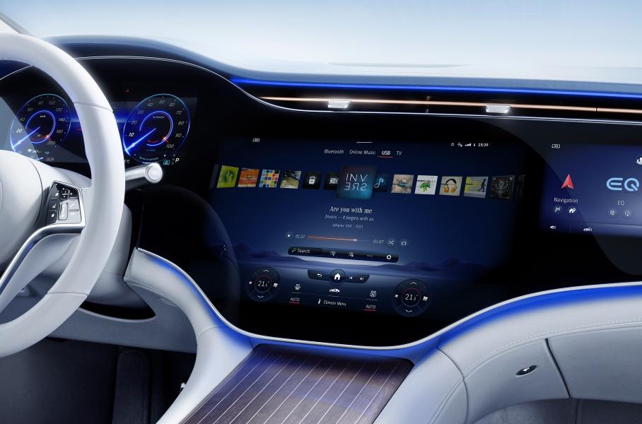 S-Class на батарейках: представлен электрический Mercedes-Benz EQS
