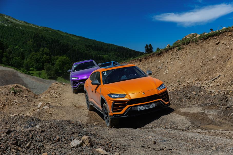 Джигитовка на Lamborghini