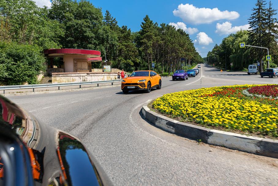 Джигитовка на Lamborghini