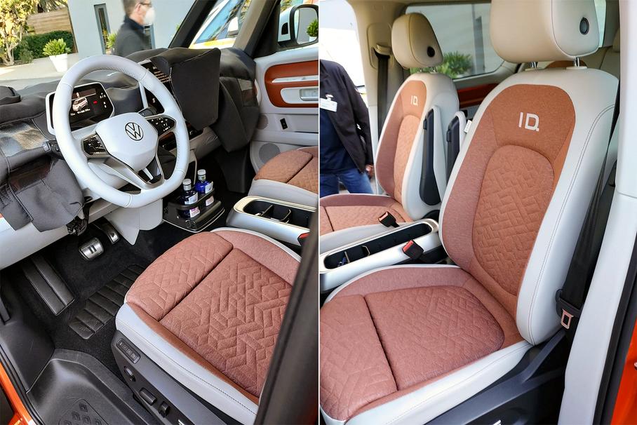 Появились первые снимки салона электровэна Volkswagen ID. Buzz