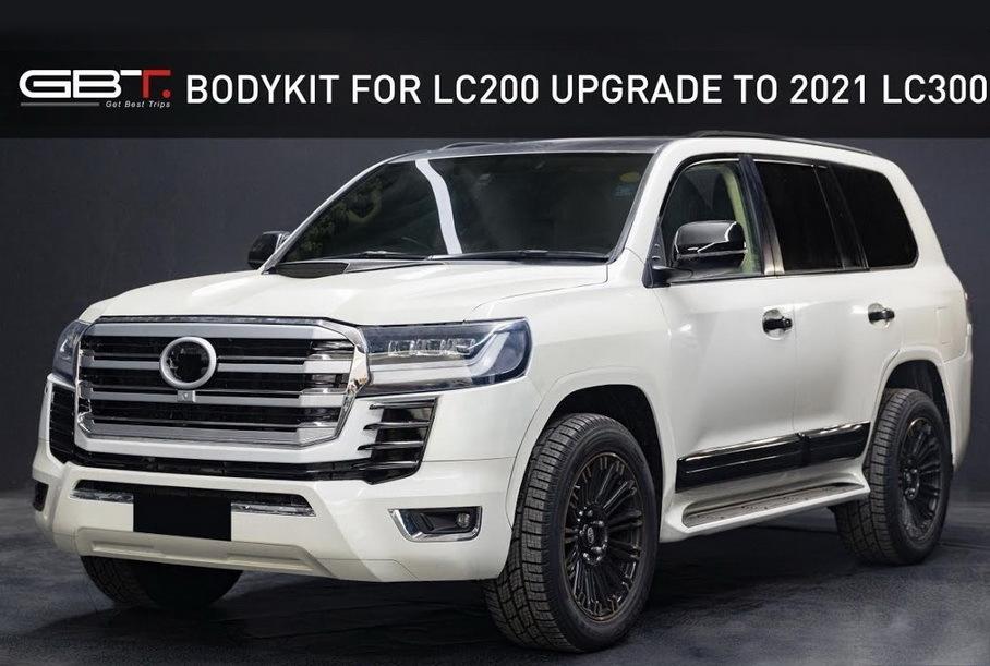 Китайцы показали, как превратить Land Cruiser 200 в «трехсотку»