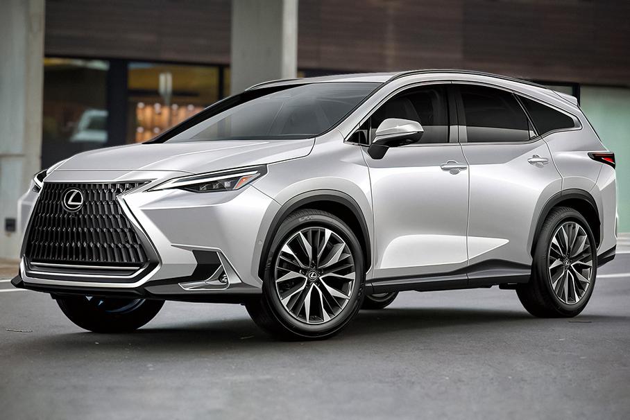 Неофициальный рендер нового Lexus RX