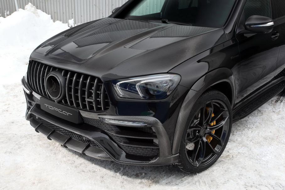 В России сделали карбоновый обвес для нового Mercedes-Benz GLE