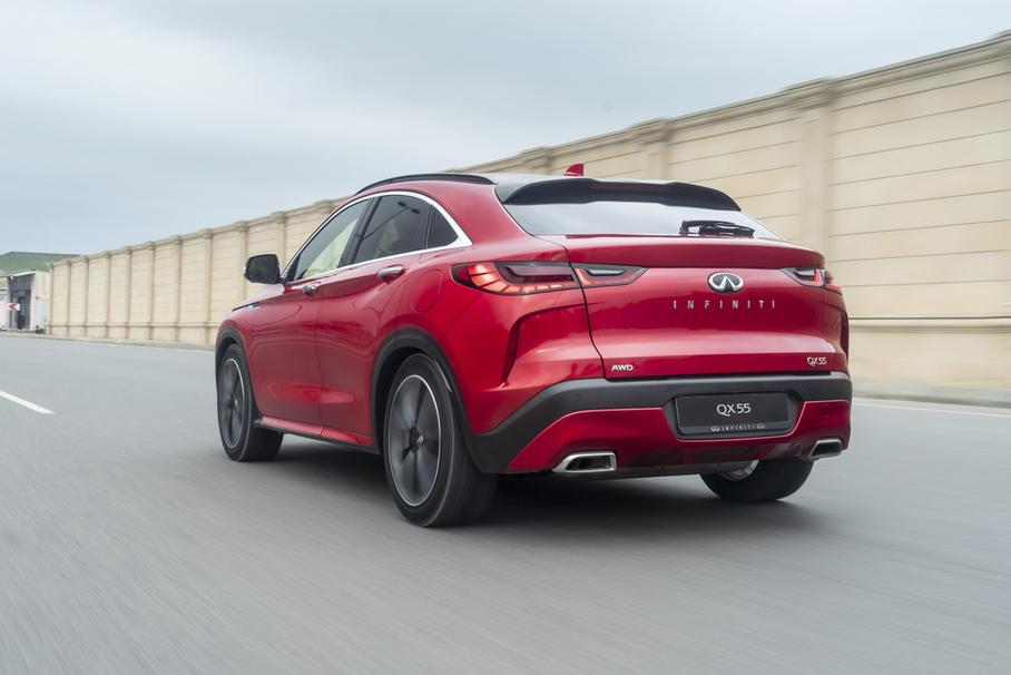 Infiniti QX55: наследник легендарного «финика» FX