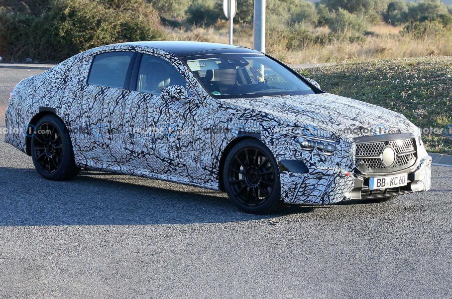 Прототип Mercedes-Benz E-Class следующего поколения