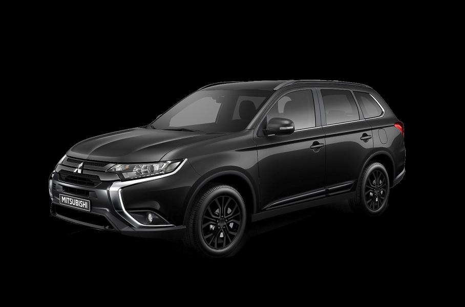Mitsubishi Outlander Black Edition в черном кузове
