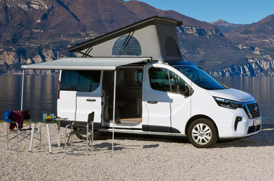 Nissan представила кемпервэн Primastar Seaside с четырьмя спальными местами