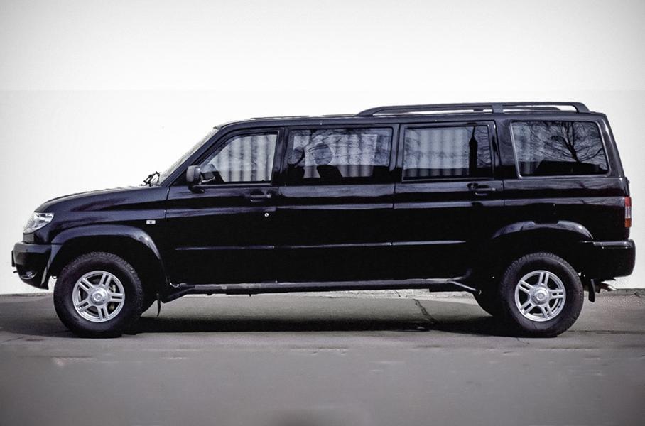 Другого такого нет: посмотрите на лимузин UAZ Patriot