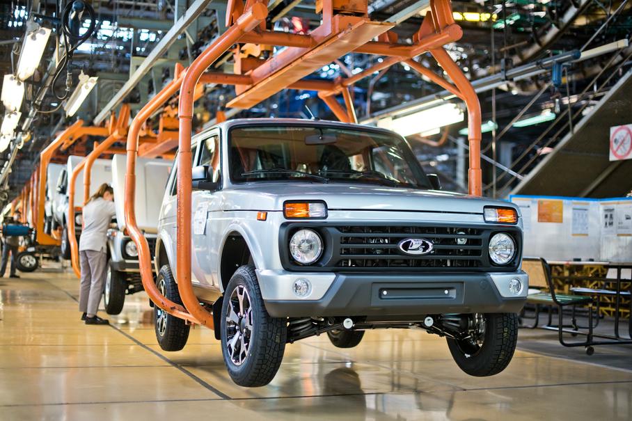 Производство Lada Niva Travel