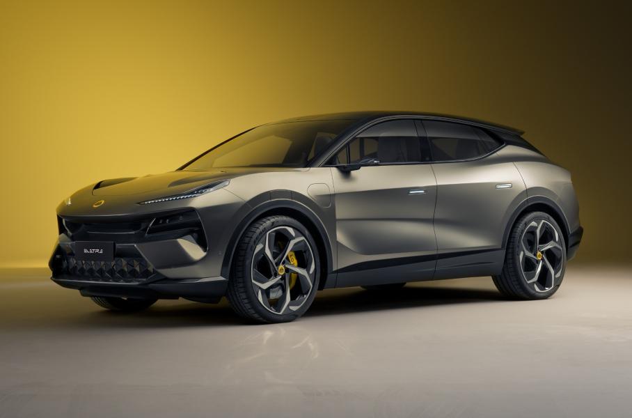 Lotus представила первый электрический «гиперкроссовер»
