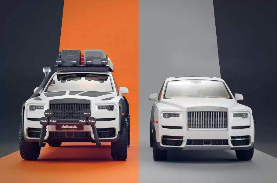 Rolls-Royce Cullinan превратили в экстремальный внедорожник