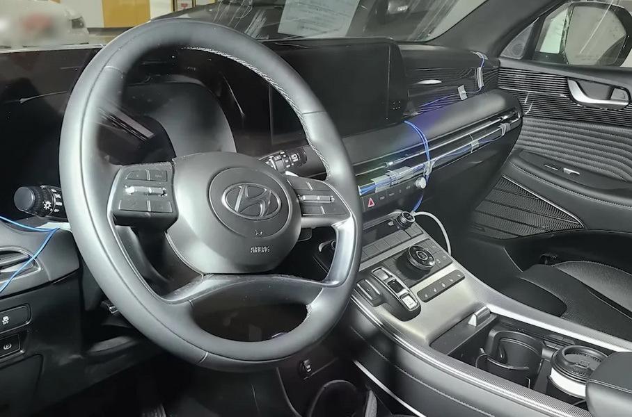 Интерьер обновленного Hyundai Palisade, thekoreancarblog.com