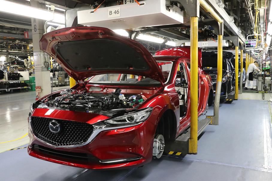 Mazda остановит производство автомобилей в Японии