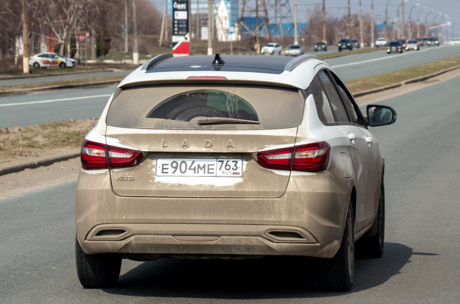 Новый Lada Vesta SW, platesmania.com