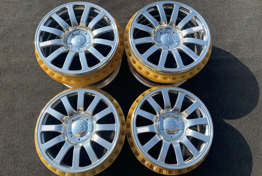 Колесные диски Bugatti Veyron продают по цене новой Toyota GR86