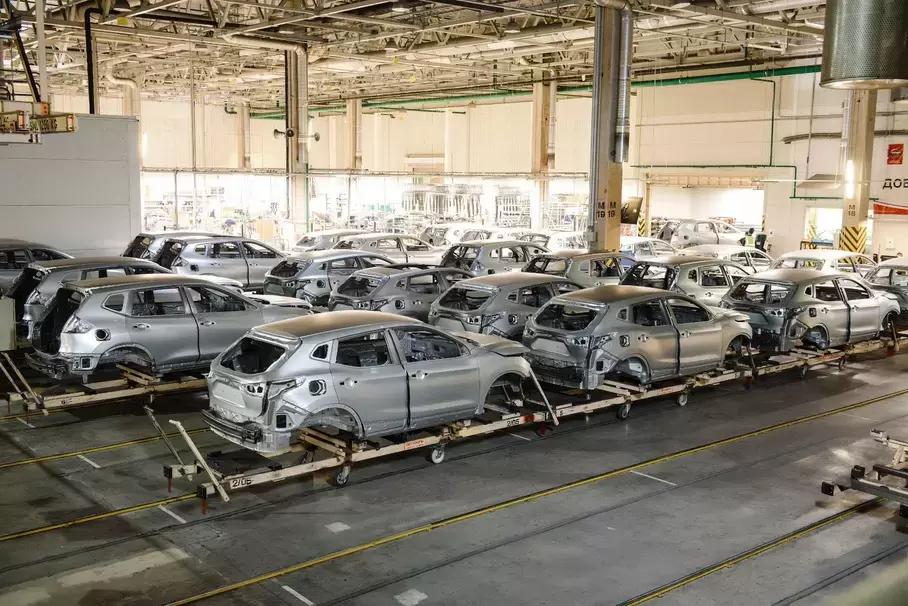 Завод Nissan в Санкт-Петербурге