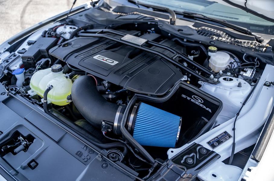 Двигатель полицейского Ford Mustang GT в тюнинге Steeda