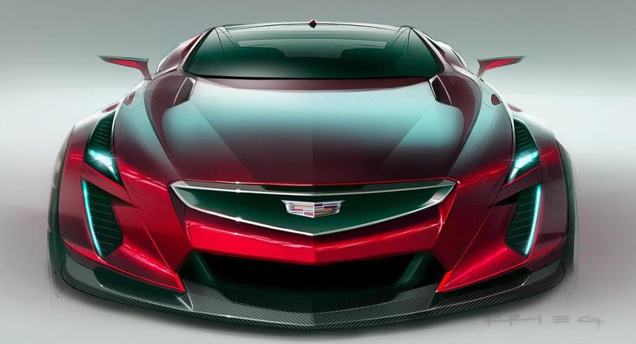 Cadillac показал, каким бы мог быть его среднемоторный спорткар