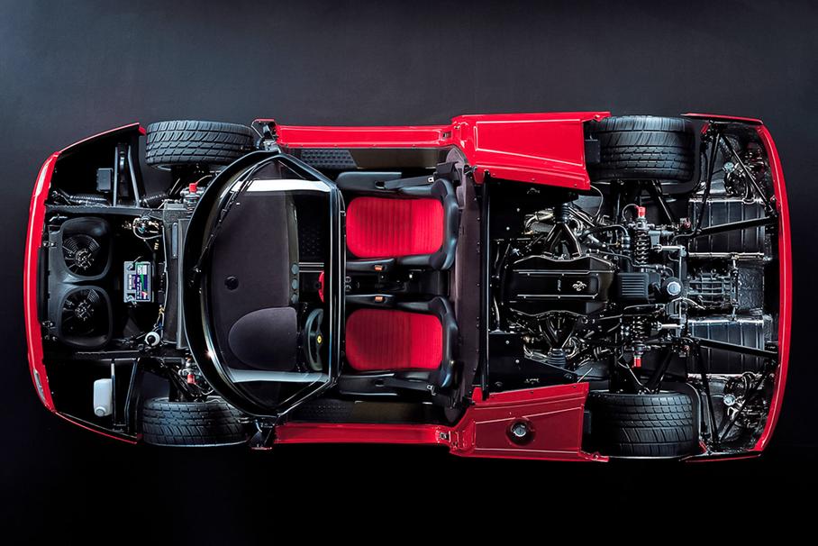 Угнанный Ferrari, который нашли и разбили агенты ФБР